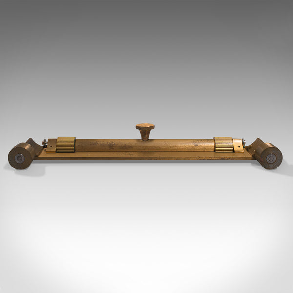 Antique Rolling Parallel Rule, English, Brass, Scientific Instrument, Edwardian