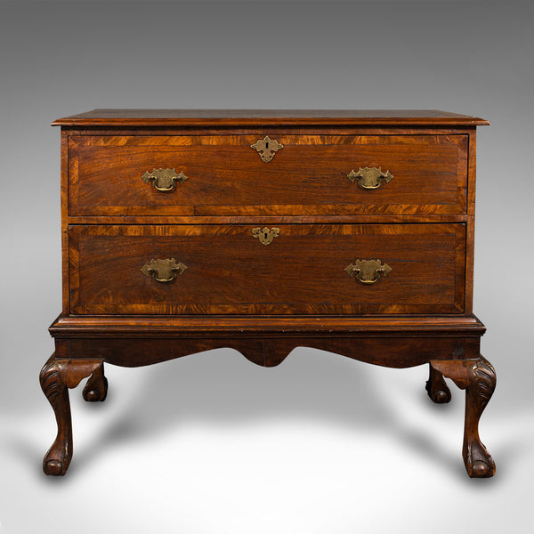Antique Chest On Stand, English, Lowboy, Chest of Drawers, Victorian, Circa 1870