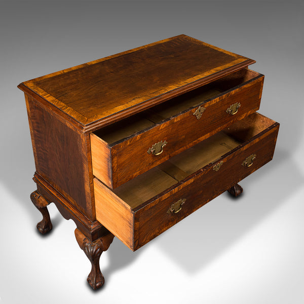 Antique Chest On Stand, English, Lowboy, Chest of Drawers, Victorian, Circa 1870