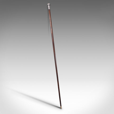 Antique Colonial Walking Cane, Anglo Indian, Coromandel, Swagger Stick, Georgian