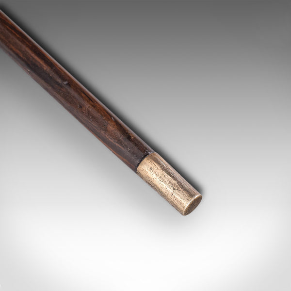 Antique Colonial Walking Cane, Anglo Indian, Coromandel, Swagger Stick, Georgian