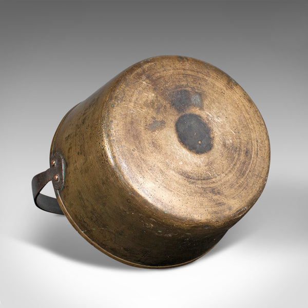 Antique Preserving Pan, English, Bronze, Jam, Cooking Pot, Georgian, Circa 1800