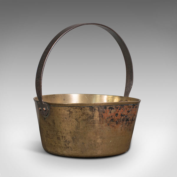 Antique Preserving Pan, English, Bronze, Jam, Cooking Pot, Georgian, Circa 1800