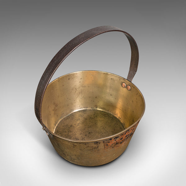 Antique Preserving Pan, English, Bronze, Jam, Cooking Pot, Georgian, Circa 1800