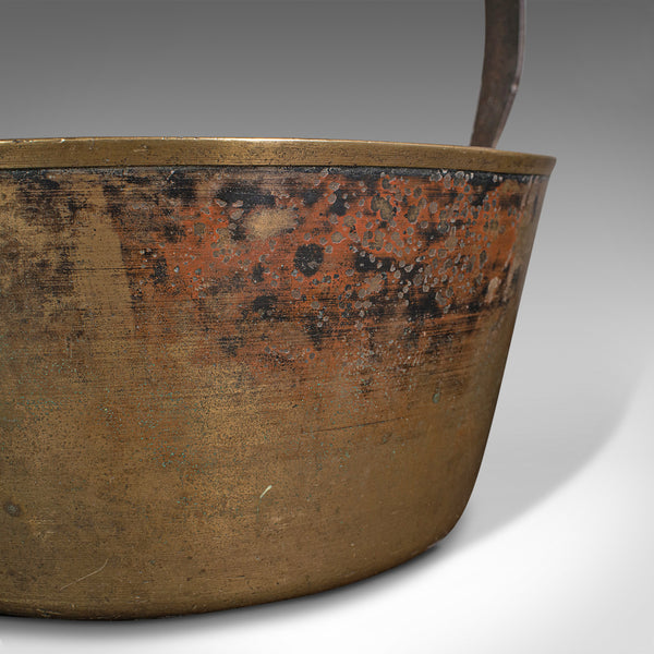 Antique Preserving Pan, English, Bronze, Jam, Cooking Pot, Georgian, Circa 1800