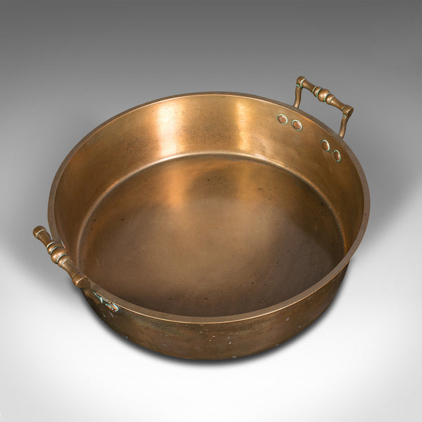 Antique Country House Braising Pan, English, Bronze, Cooking Pot, Victorian