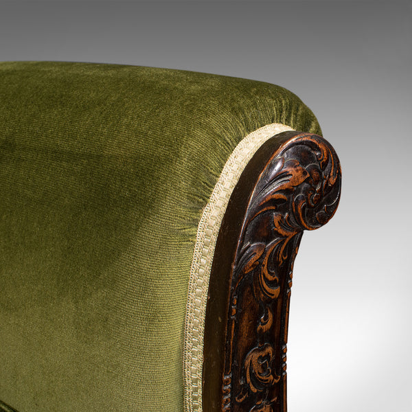 Antique Lounge Arm Chair, English, Club Seat, Armchair, Victorian, Circa 1880