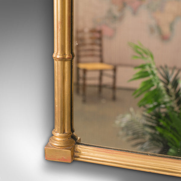 Antique Pier Mirror, English, Giltwood, Decorative, Hall, Regency, Circa 1820