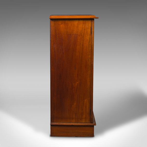 Antique Side Cabinet, English, Bookshelf, Drinks Cupboard, Victorian, Circa 1860