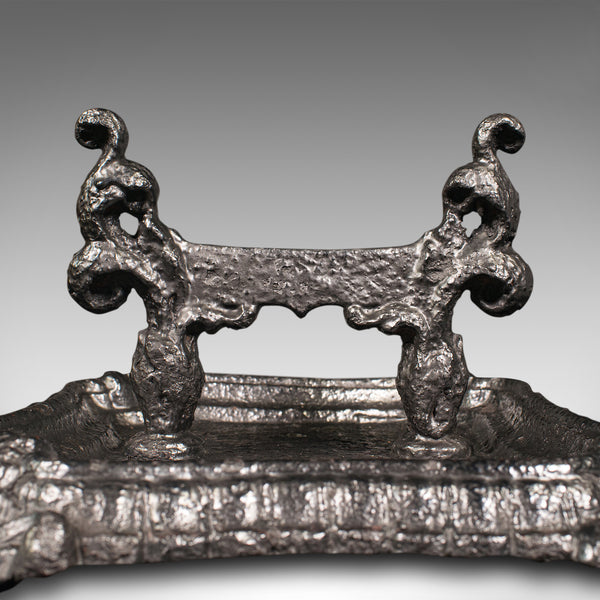 Antique Decorative Boot Scraper, English, Cast Iron, Door Scrape, Regency, 1820
