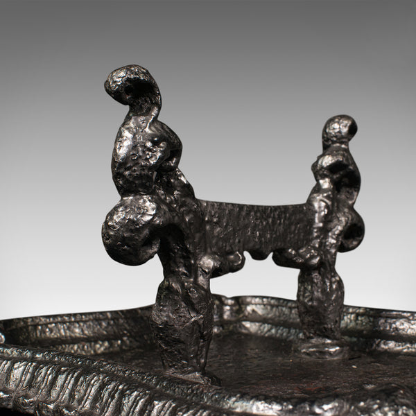 Antique Decorative Boot Scraper, English, Cast Iron, Door Scrape, Regency, 1820