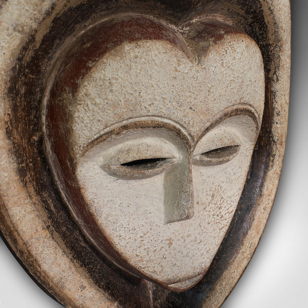 Antique Kwele Spirit Mask, Central African, Hardwood, Decorative, Tribal, C.1900