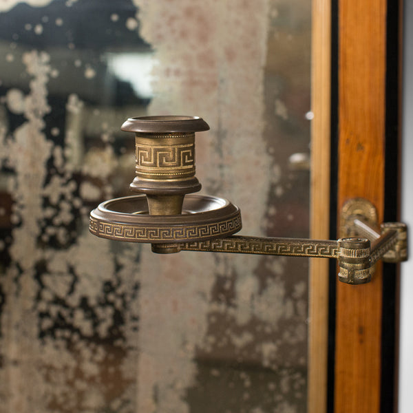 Antique Girandole Pier Mirror, English, Pitch Pine, Aesthetic Period, Victorian