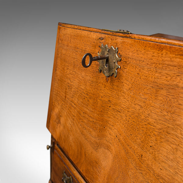 Small Antique Apprentice's Bureau, English, Writing Cabinet, Desk, Victorian