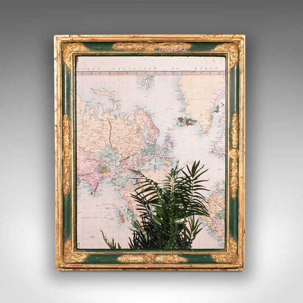 Antique Hall Mirror, English, Giltwood, Decorative, Overmantle, Regency, C.1820