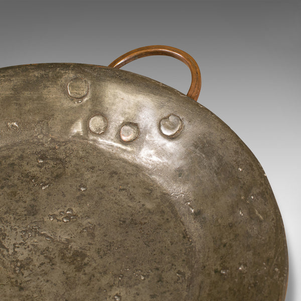 Antique Cooking Dish, English, Copper, Decorative Tray, Historic, Georgian, 1750