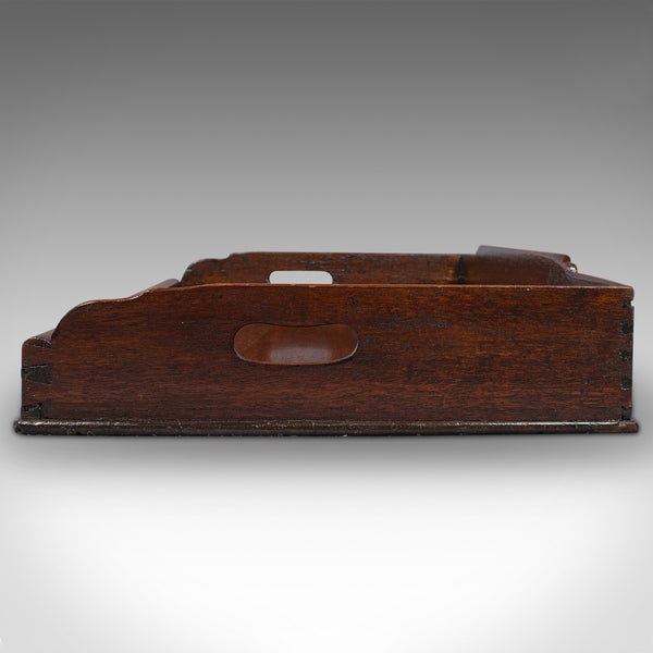 Large Antique Butler's Tray, English, Tea Service Tray, Georgian, Circa 1800