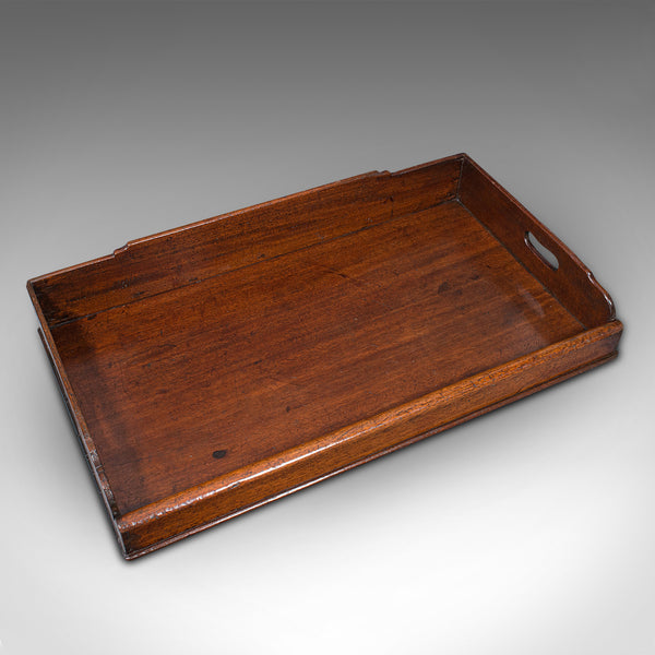 Large Antique Butler's Tray, English, Tea Service Tray, Georgian, Circa 1800