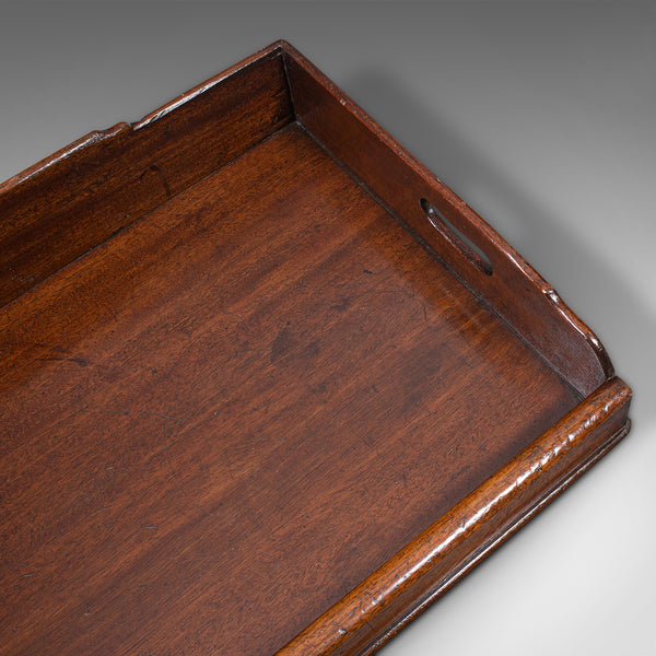Large Antique Butler's Tray, English, Tea Service Tray, Georgian, Circa 1800