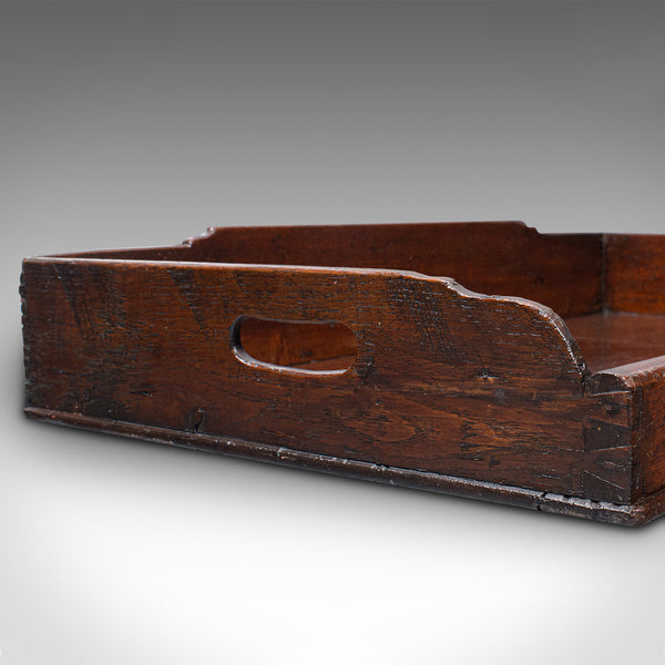 Large Antique Butler's Tray, English, Tea Service Tray, Georgian, Circa 1800