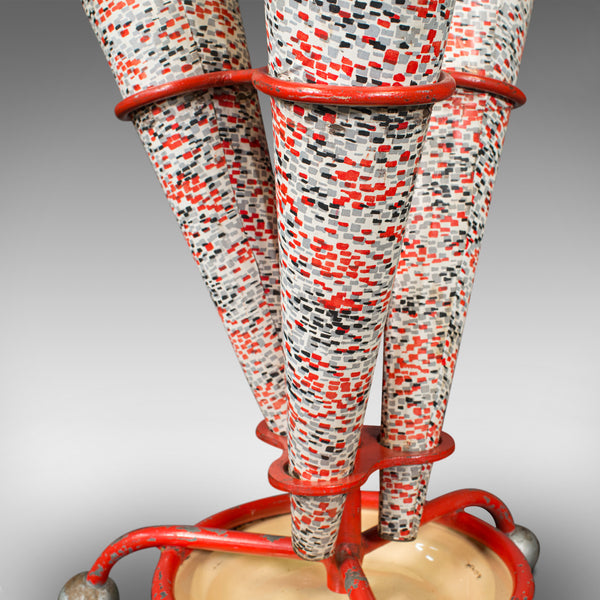 Vintage Decorative Umbrella Stand, Continental, Hall Rack, Flower Vase, C.1960