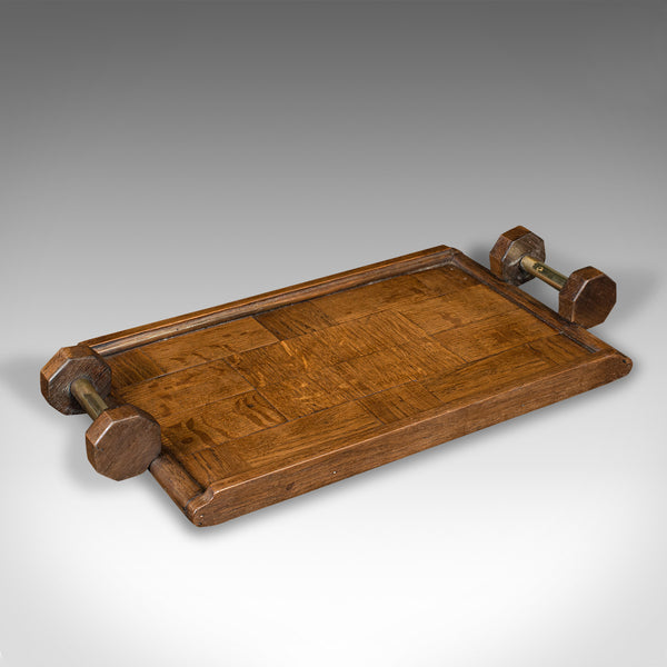 Antique Ship's Concierge Tray, English, Oak, Maritime, Butler, Edwardian, C.1910
