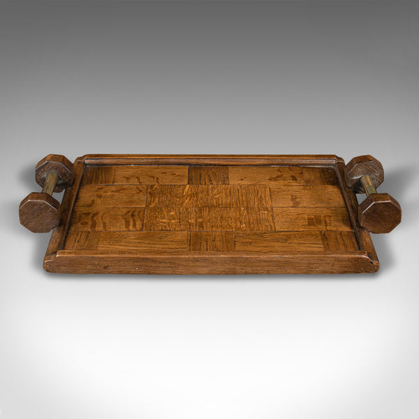 Antique Ship's Concierge Tray, English, Oak, Maritime, Butler, Edwardian, C.1910