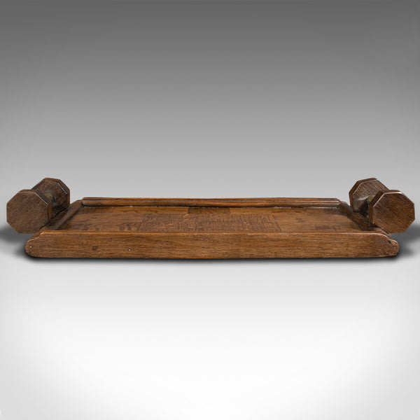 Antique Ship's Concierge Tray, English, Oak, Maritime, Butler, Edwardian, C.1910
