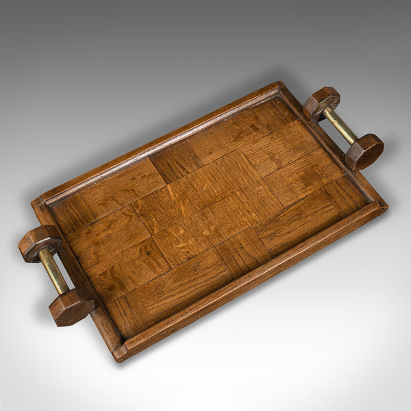 Antique Ship's Concierge Tray, English, Oak, Maritime, Butler, Edwardian, C.1910