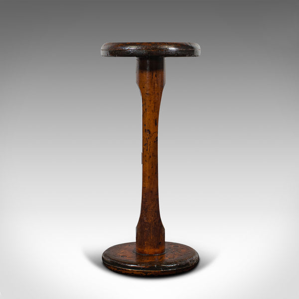 Antique Cookie Baking Sand Timer, English, Fruitwood, Glass, Victorian, C.1900