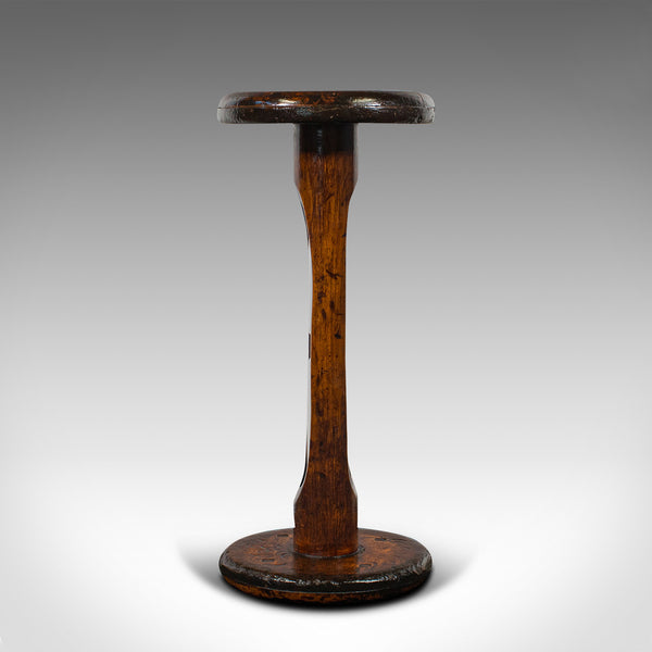 Antique Cookie Baking Sand Timer, English, Fruitwood, Glass, Victorian, C.1900