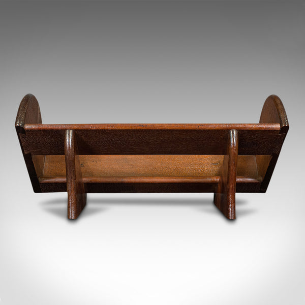 Vintage Book Rack, Anglo Indian, Novel Rest, Bookshelf, Art Deco, Circa 1940