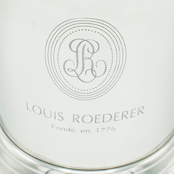 Large Vintage Ice Bucket, French, Silver Plate, Champagne Bottle Cooler, C.1980