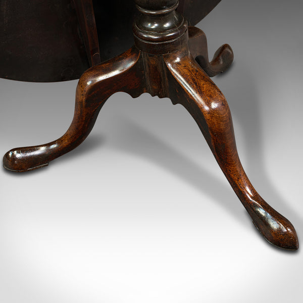 Antique Tilt Top Table, English, Wine, Afternoon Tea, Early Georgian, Circa 1750