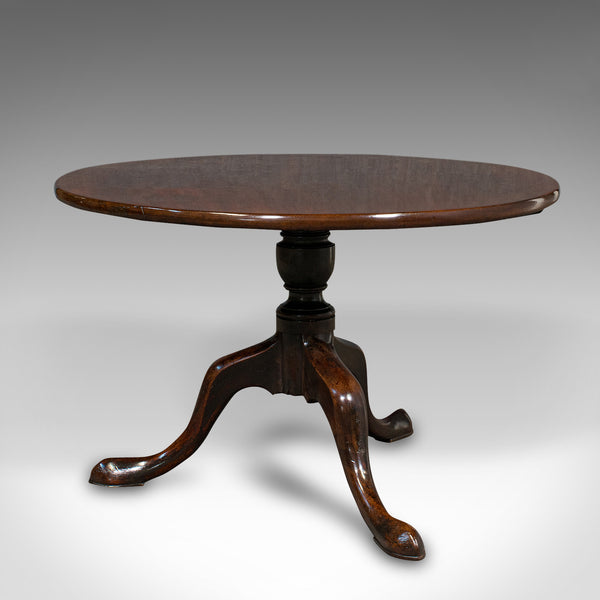 Antique Tilt Top Table, English, Wine, Afternoon Tea, Early Georgian, Circa 1750