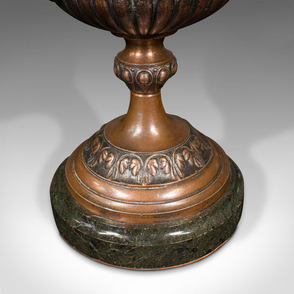 Pair, Antique Grand Tour Urns, Italian, Decorative Vase, Roman Taste, Victorian