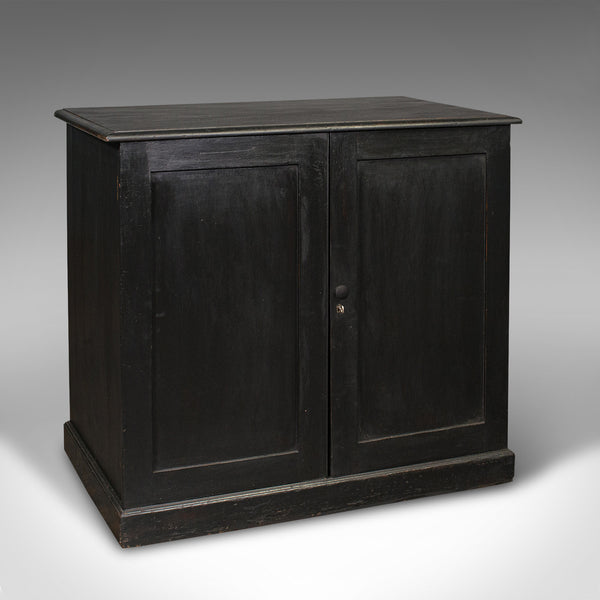 Antique Specimen Cabinet, English, Pine, Document Archive, Edwardian, Circa 1910
