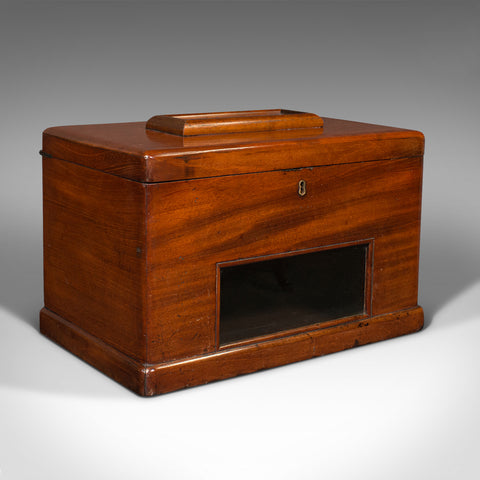 Antique Hotel Post Box, English, Telegram, Ballot Case, Victorian, Circa 1900