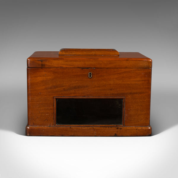 Antique Hotel Post Box, English, Telegram, Ballot Case, Victorian, Circa 1900