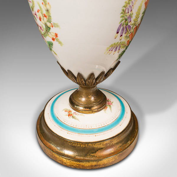 Antique Mantlepiece Jardiniere, French, Ceramic, Display, Planter, Victorian