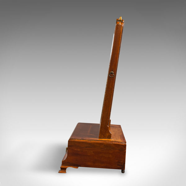 Antique Bureau Mirror, English, Walnut, Dressing Table, Swing, Georgian, C.1800