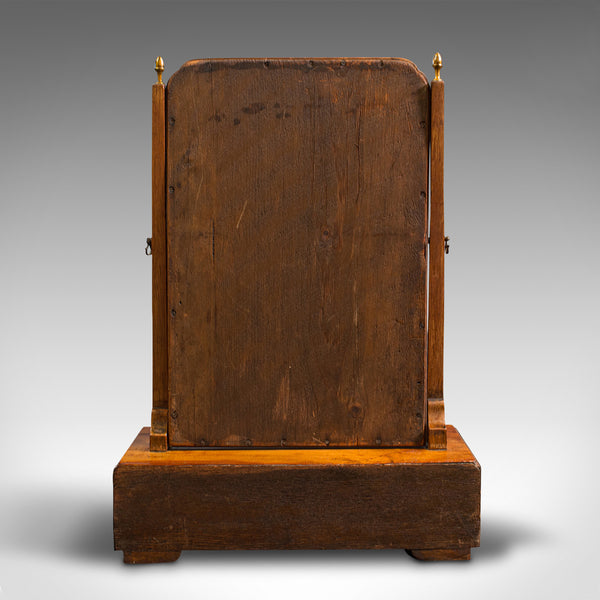 Antique Bureau Mirror, English, Walnut, Dressing Table, Swing, Georgian, C.1800