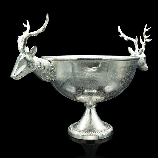 Large Vintage Decorative Wine Cooler, Continental, Bottle Holder, Fruit Bowl