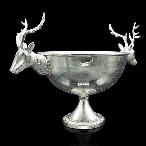 Large Vintage Decorative Wine Cooler, Continental, Bottle Holder, Fruit Bowl