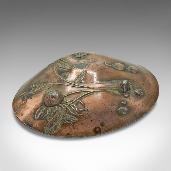 Pair Of Antique Momo Dishes, Japanese, Serving Tray, Meiji, Victorian, C.1900