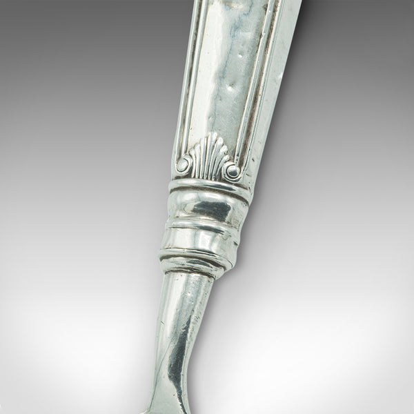 Antique Sugar Spoon, English, Sterling Silver, Hallmark, Georgian, Dated 1780