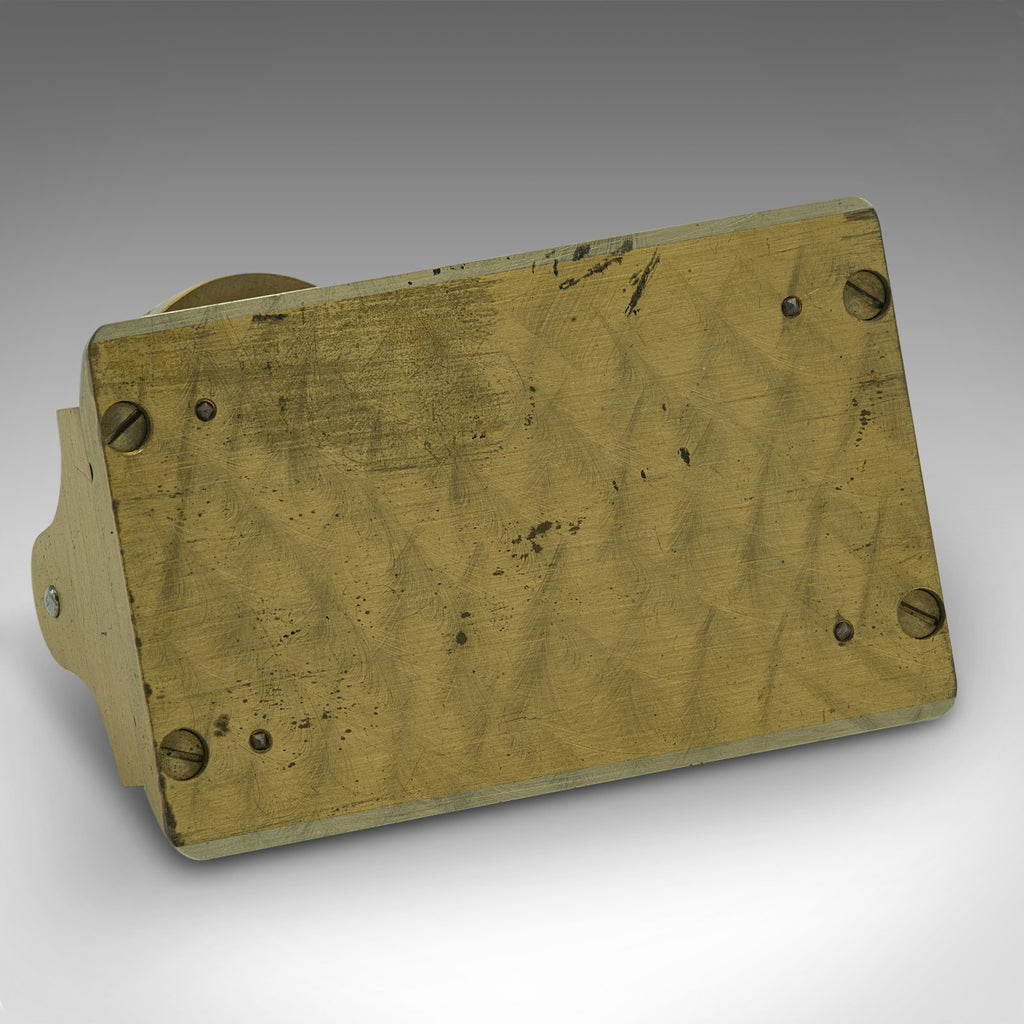 Antique Thread Counter, English, Brass, Industrial Instrument ...