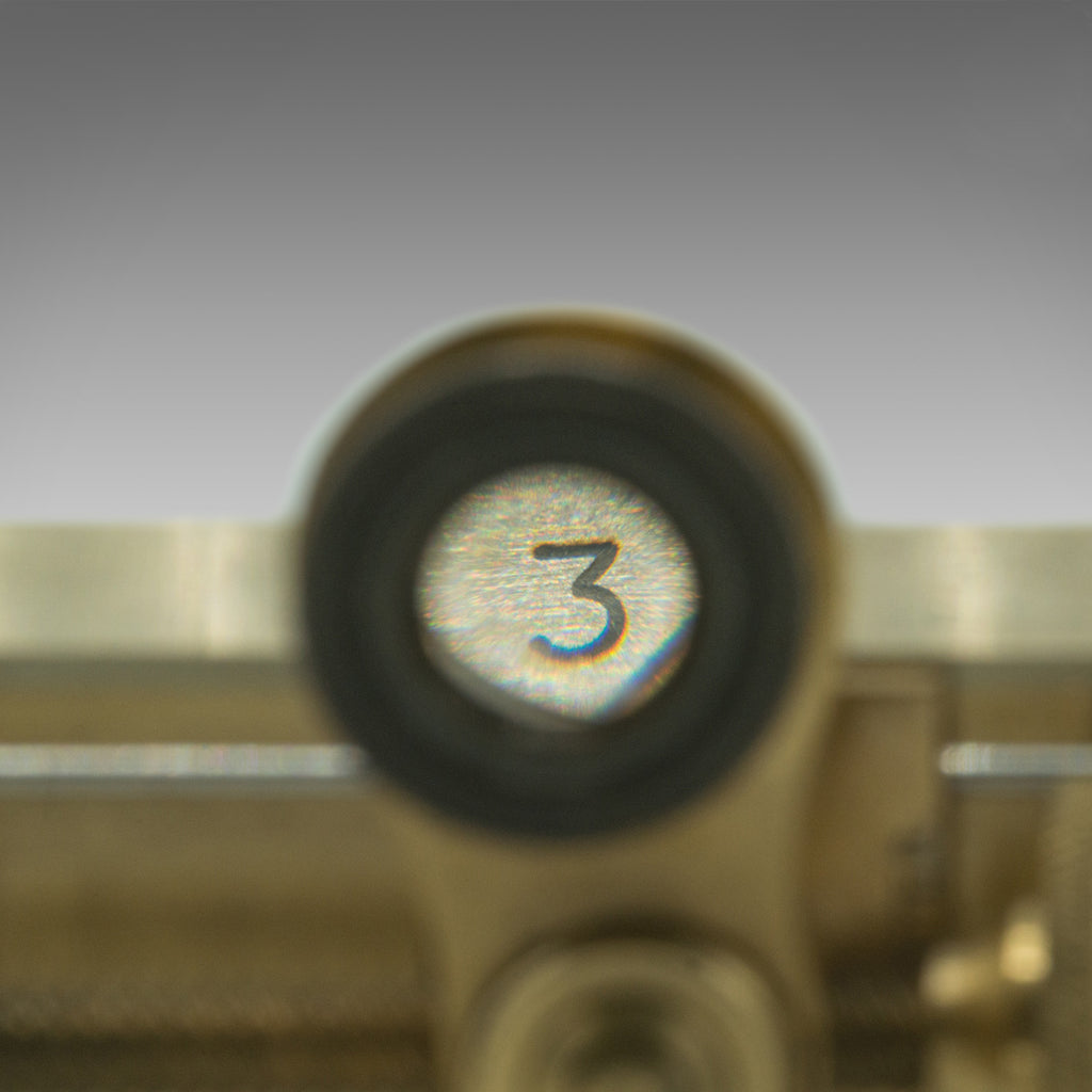 Antique Thread Counter, English, Brass, Industrial Instrument ...