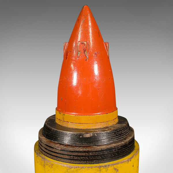Vintage Industrial Factory Mould, English, Engineering, Doorstop, Architectural