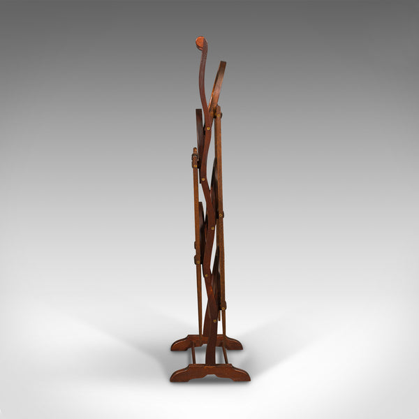 Pair Of Vintage Folding Cake Stands, English, Afternoon Tea, Art Deco, C.1930